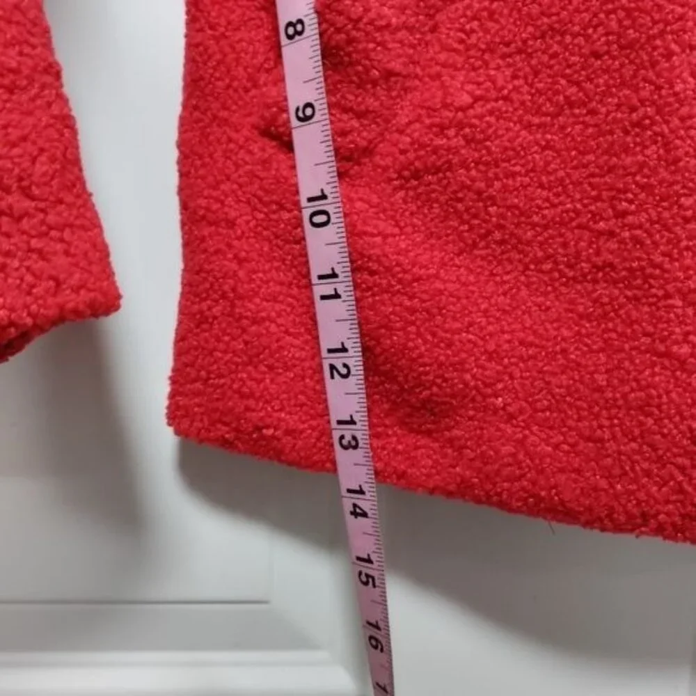 Juicy Couture Black Label Sherpa Teddy Bear Y2K Satin Lined Jacket Medium NWOT - Picture 14 of 16